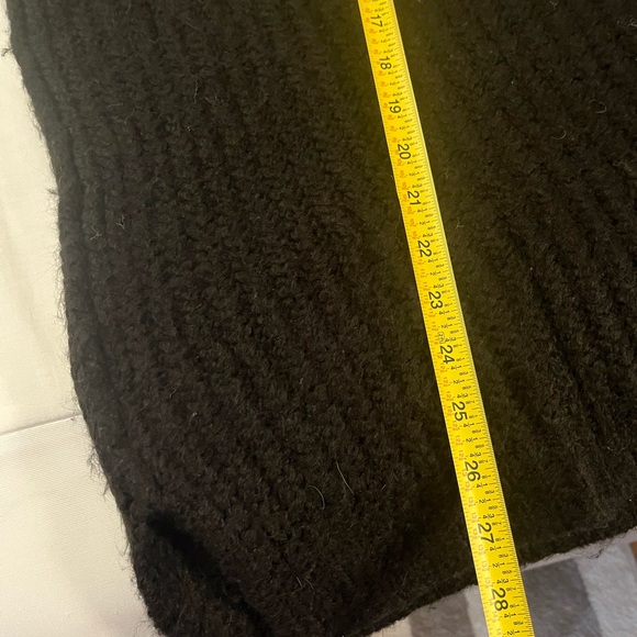 Free People XL Black Oversized Sweater - Picture 6 of 8